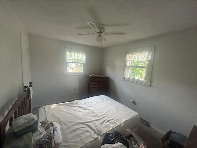 100 Quarry St, Rochester, PA 15074 - bedroom with multiple windows and ceiling fan