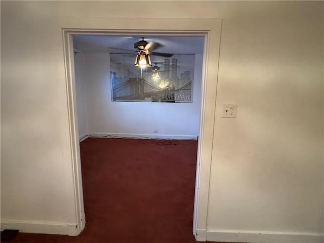 3238 Hardie Way, Oakland, PA 15213 - spare room featuring baseboards and carpet