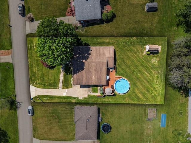 367 Crescent Dr, Canton Twp, PA 15301 - aerial view of a pool area
