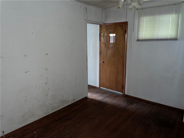 311 Euclid Ave, Glassport, PA 15045 - spare room featuring hardwood / wood-style floors and baseboards