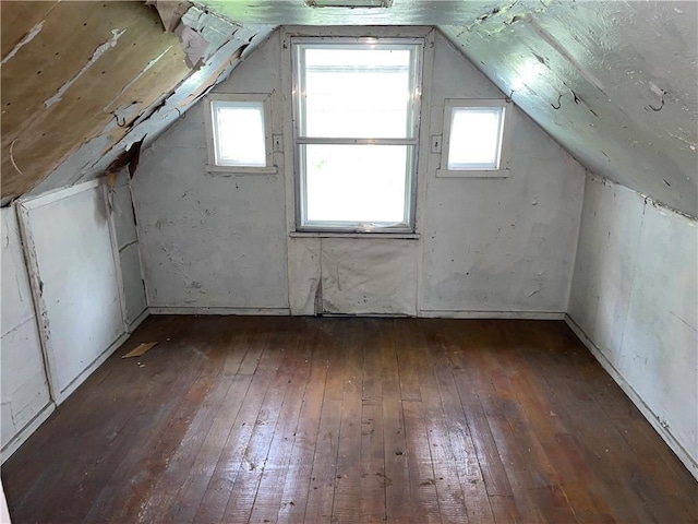 311 Euclid Ave, Glassport, PA 15045 - bonus room with wood-type flooring, vaulted ceiling, and healthy amount of natural light