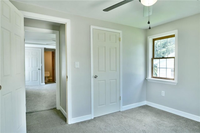 49 N Oakdale Ave, Hermitage, PA 16148 - unfurnished bedroom with carpet and a ceiling fan