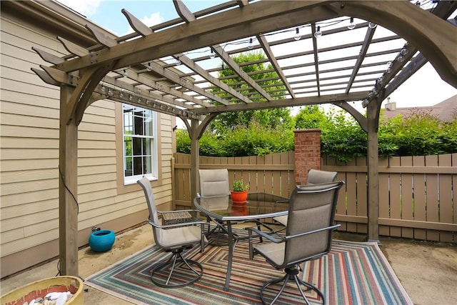 135 Linden Ct, Seven Fields Boro, PA 16046 - deck with outdoor dining space, a pergola, and a patio