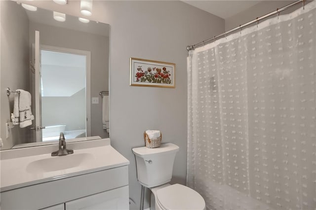 135 Linden Ct, Seven Fields Boro, PA 16046 - bathroom with vanity and a shower with curtain