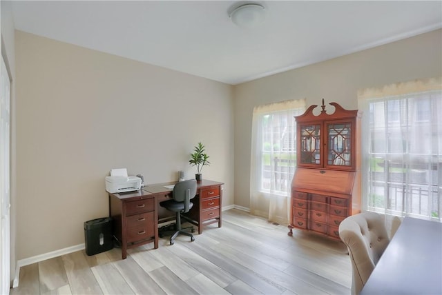 135 Linden Ct, Seven Fields Boro, PA 16046 - office space featuring light wood finished floors and baseboards