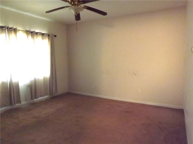 71 Watkins Ave, Donora, PA 15033 - empty room featuring ceiling fan and carpet