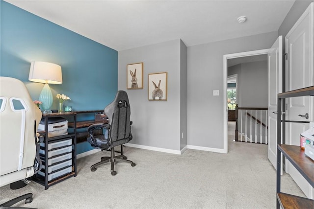 134 Black Oak Ln, Cecil, PA 15057 - carpeted home office with baseboards