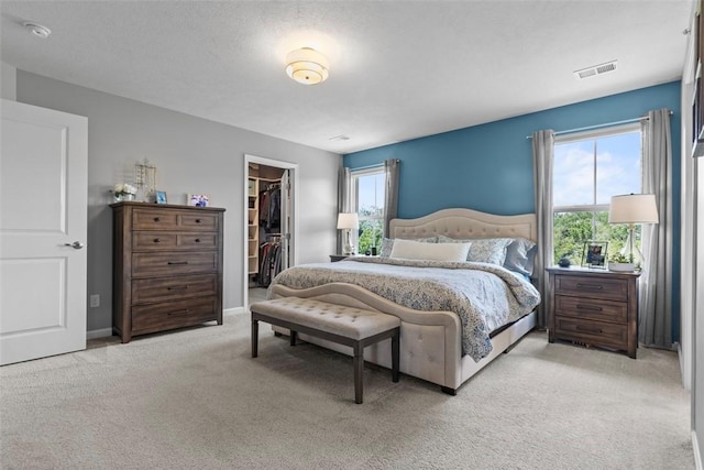 134 Black Oak Ln, Cecil, PA 15057 - bedroom with light colored carpet, a spacious closet, and a closet