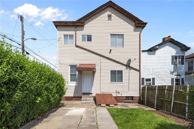 116 Walter, Allentown, PA 15210 - rear view of house featuring entry steps