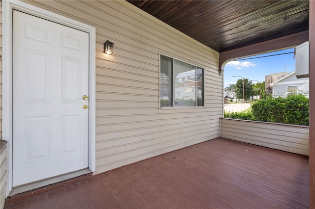 116 Walter, Allentown, PA 15210 - doorway to property with a porch
