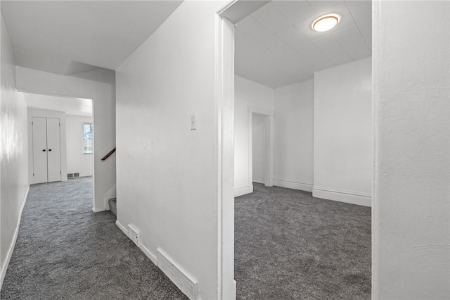 116 Walter, Allentown, PA 15210 - hall with carpet floors and stairs