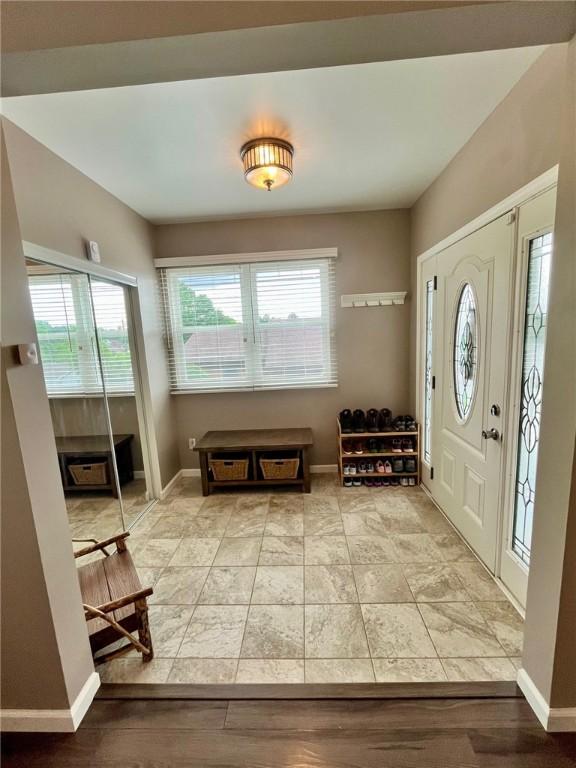 39 Delmont Ave, Delmont, PA 15626 - foyer with baseboards