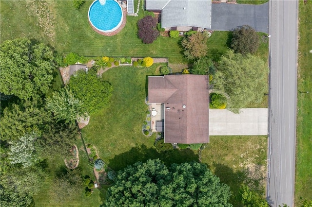 1116 Mcgovern Rd, Chartiers, PA 15342 - aerial overview of property's location with a pool area