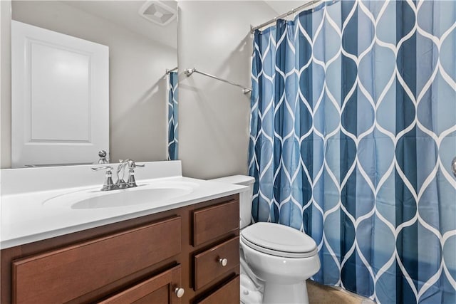 215 Saddle Ridge Dr, North Fayette, PA 15071 - full bathroom with vanity and a shower with shower curtain