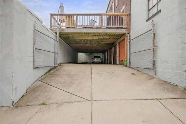 3520 Butler St, Lawrenceville, PA 15201 - view of patio with a wooden deck