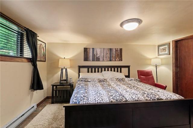 1402 Imperial Dr, Hopewell Twp Bea, PA 15001 - bedroom featuring a baseboard radiator and baseboards