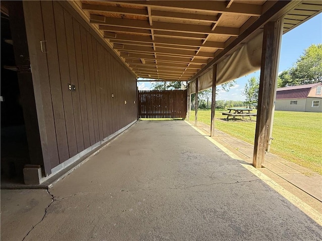 133 Hamburg Rd, Delaware Twp, PA 16154 - view of patio