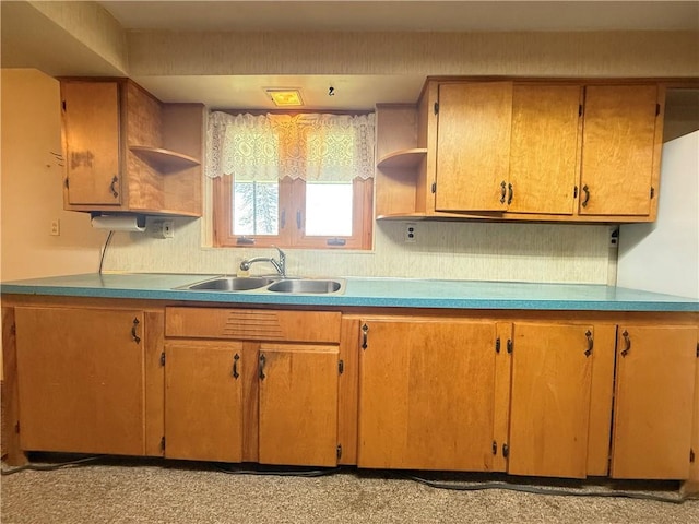 133 Hamburg Rd, Delaware Twp, PA 16154 - kitchen featuring open shelves
