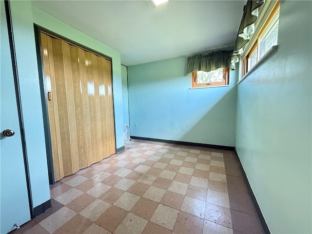 133 Hamburg Rd, Delaware Twp, PA 16154 - unfurnished bedroom featuring baseboards and a closet