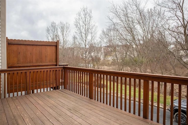 2426 Rochester Rd Unit C, Franklin Park, PA 15143 - view of wooden deck