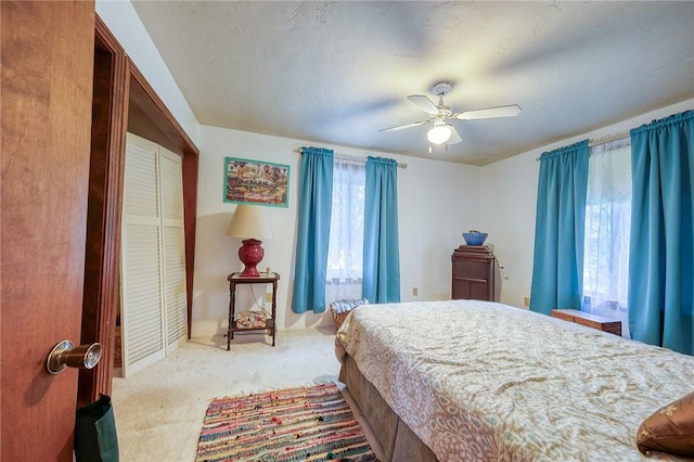 214 Labash Ln, Rostraver, PA 15012 - carpeted bedroom featuring a ceiling fan and a closet