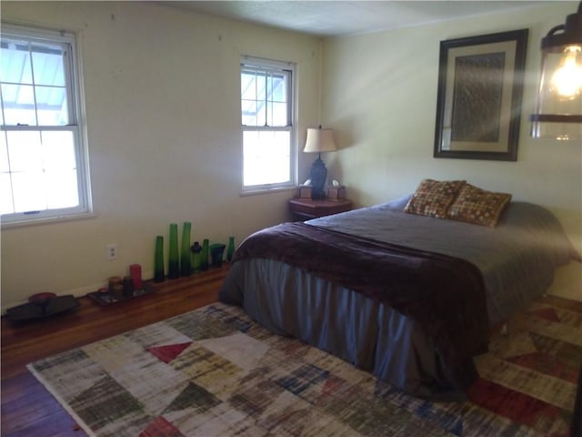 125 Bertha Ave, Donora, PA 15033 - bedroom featuring wood finished floors and baseboards