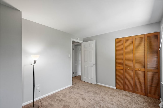 5934 Barnes Ave, Bethel Park, PA 15102 - unfurnished bedroom featuring carpet flooring and a closet