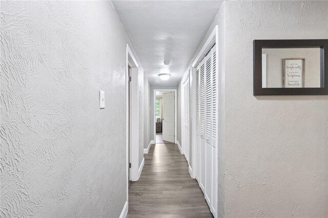 476 Trees Mills Rd, Salem Twp, PA 15601 - hall featuring a textured wall and wood finished floors