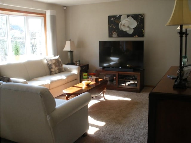 3381 Columbia Dr, Castle Shannon, PA 15234 - living area featuring carpet floors