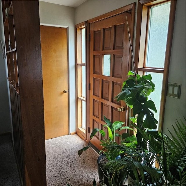 3381 Columbia Dr, Castle Shannon, PA 15234 - foyer entrance featuring carpet