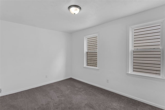 16 4th St, Sharpsburg, PA 15215 - spare room with dark carpet and baseboards