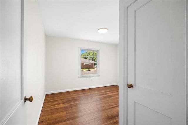 125 Carroll St, Aliquippa, PA 15001 - empty room featuring wood-type flooring and baseboards