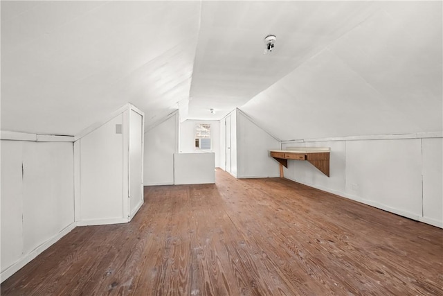 125 Carroll St, Aliquippa, PA 15001 - additional living space featuring wood finished floors and vaulted ceiling