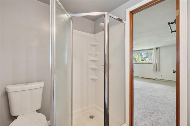 410 Blackhawk Rd, Chippewa Twp, PA 15010 - bathroom featuring a shower stall and toilet
