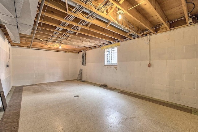 1318 Dellview Dr, Unity Twp, PA 15601 - below grade area with tile patterned floors