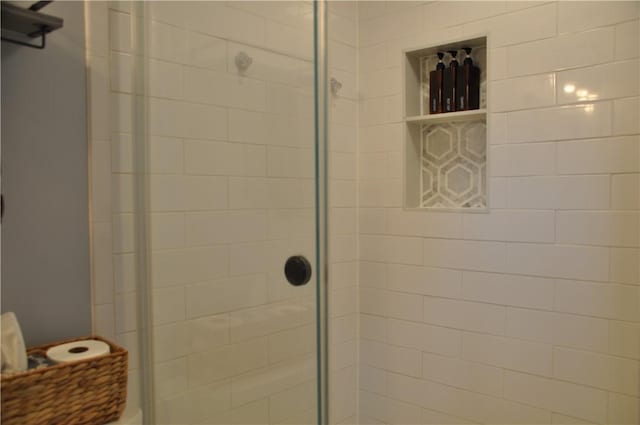 5676 Marilynn Dr, Bethel Park, PA 15236 - bathroom featuring a shower stall
