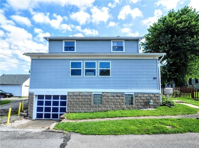 3411 York St, Mckeesport, PA 15132 - view of property exterior with a garage and driveway