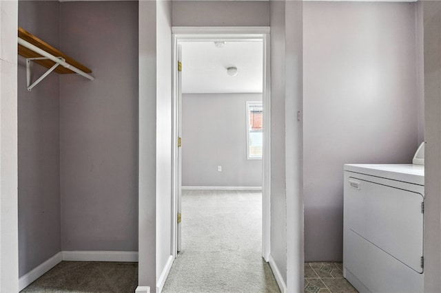 227 Henderson St, Fineview, PA 15212 - washroom with washer / clothes dryer and carpet floors