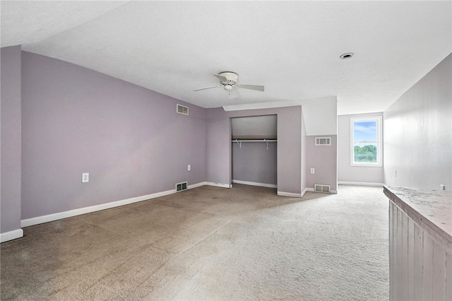 227 Henderson St, Fineview, PA 15212 - unfurnished bedroom with carpet, a closet, and a ceiling fan