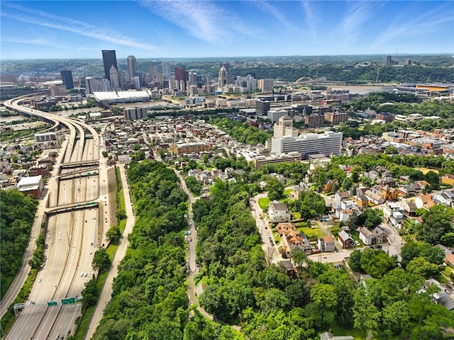 227 Henderson St, Fineview, PA 15212 - view of urban area featuring a highway and a tree filled landscape