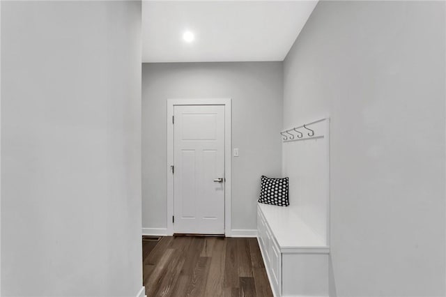 212 Bengal Fox, Jackson Twp, PA 16063 - mudroom featuring dark wood-style floors and baseboards