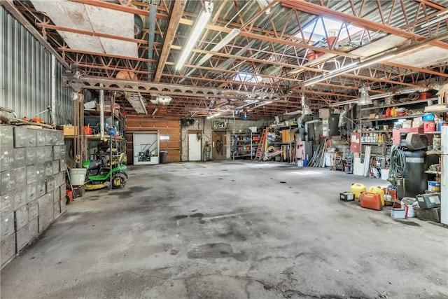 530 Perry Hwy, Lancaster Twp, PA 16037 - garage with a workshop area