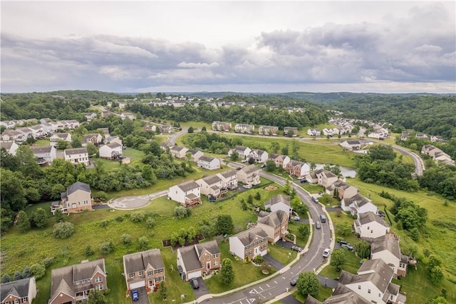 6412 Interlaken Dr, South Fayette, PA 15057 - aerial view of property and surrounding area featuring nearby suburban area