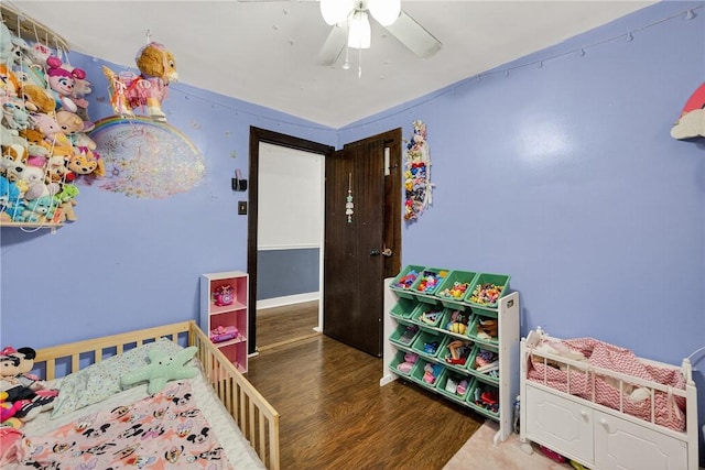 3879 Pittsburgh Rd, Perry Twp Fay, PA 15473 - bedroom featuring wood finished floors and a ceiling fan