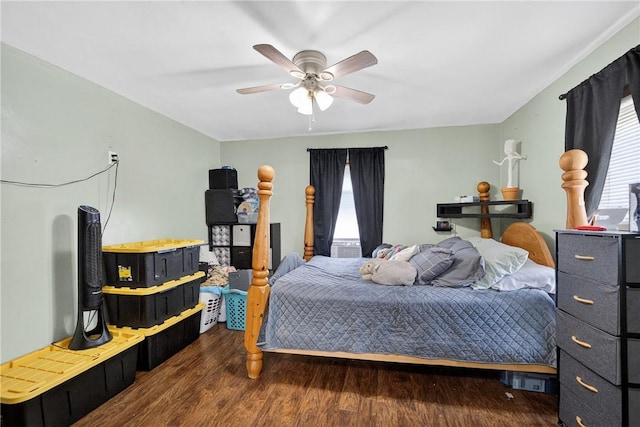 3879 Pittsburgh Rd, Perry Twp Fay, PA 15473 - bedroom featuring wood finished floors and a ceiling fan