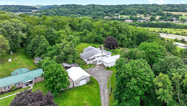 468 Crest Dr, Delmont, PA 15626 - drone / aerial view of a heavily wooded area