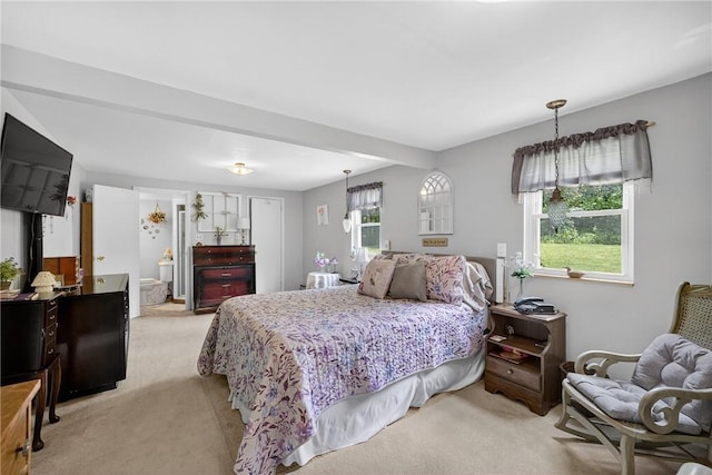 468 Crest Dr, Delmont, PA 15626 - bedroom with light carpet