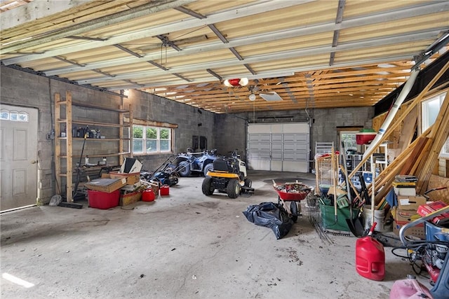 468 Crest Dr, Delmont, PA 15626 - garage featuring a garage door opener