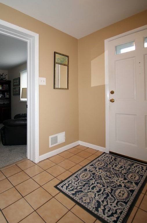 1351 Sky Ridge Dr, Upper St Clair, PA 15241 - foyer featuring light tile patterned floors and baseboards