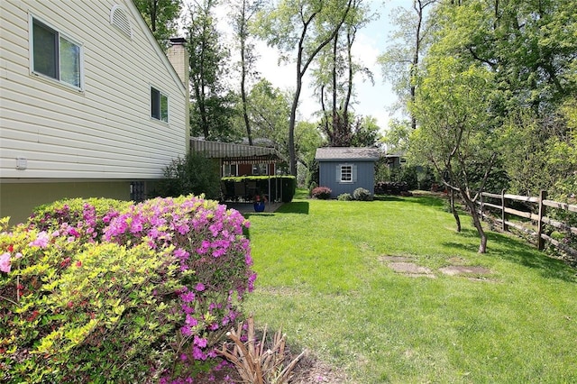 1351 Sky Ridge Dr, Upper St Clair, PA 15241 - view of yard featuring an outdoor structure